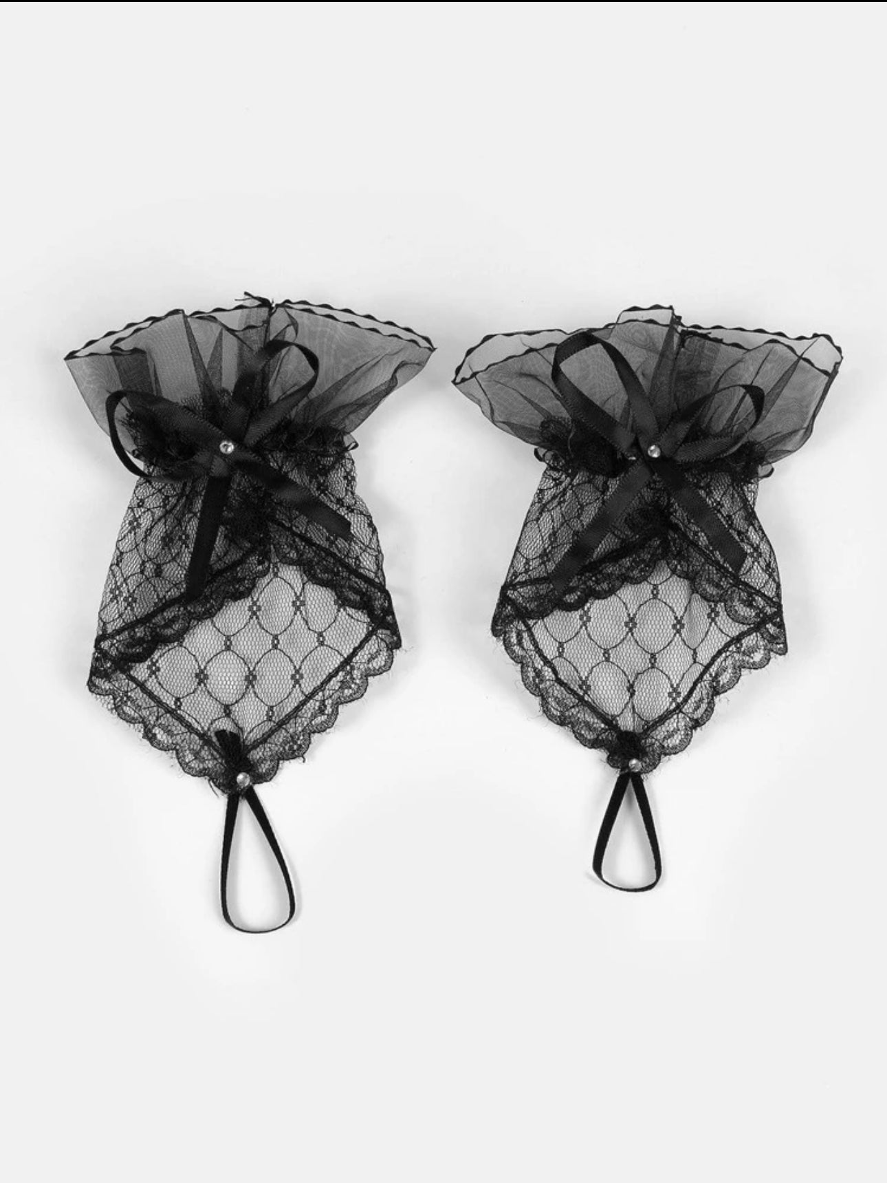 Dipped in Lace – Victorian Gothic Lace Cuffs